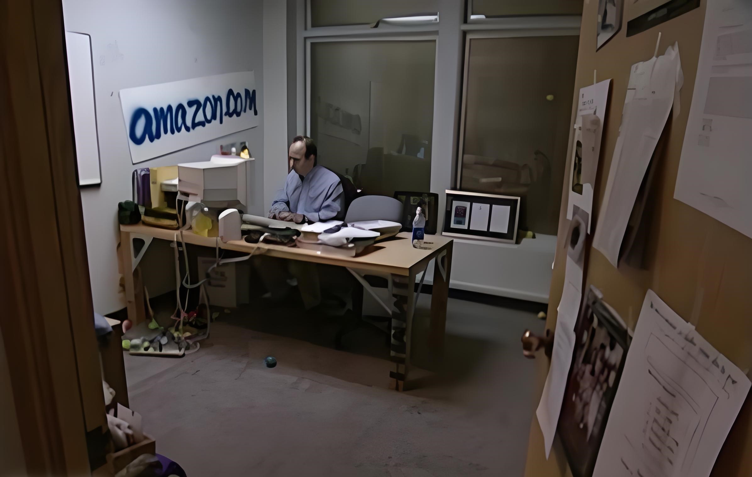 亚马逊老板贝佐斯年轻时候